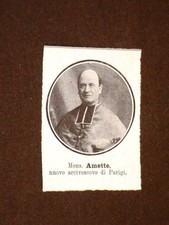 Monsignor Léon-Adolphe Amette of Douville in 1908 Archbishop of Paris picture