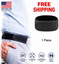 Buckle Free Men's Waist Belt Elastic Stretch No Buckle Comfortable Casual Unisex picture