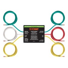 2-To-3-Wire Splice-In Trailer Tail Light Converter For Rv Dinghy picture