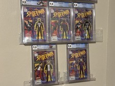 ALL 9.8 Spider-Man '94 #1-5 Full Set Christopher Action Figure Variant 🔥🔑 picture