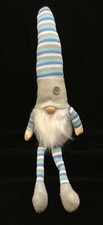 Garden Gnome Troll Figurine Shelf Sitter Dangling Handmade Weighted Plush 23