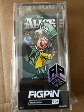 AP FiGPiN: Alice in Wonderland - Mad Hatter #608 LE 2000 Exclusive Artist Proof picture