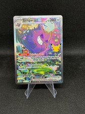 Gengar ex 154/162 30th anniversary Ultra Rare Full Art Holo Pokémon TCG English picture