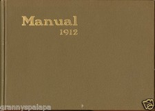 1912 Manual High School Yearbook - Denver, Colorado - Nice Condition picture