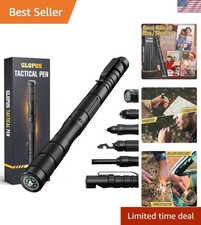 Multi-Tool Tactical Pen - Compact 9-in-1 Gear for Camping and Hiking Enthusiasts picture