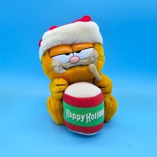 1981 Dakin Garfield Happy Holidays Drummer 8