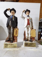 RARE MBC Laurel & Hardy With Suitcases 750ml Decanter's picture
