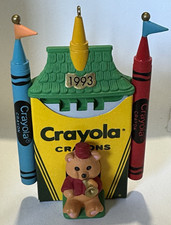 Lot of Hallmark Keepsake’s Crayola Crayons Bright Colors Christmas Ornaments 7 picture