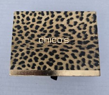 Chico's Vintage Double Deck Playing Cards Animal Print Tiger Zebra Sealed New picture
