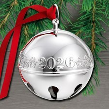 New 2026 Wallace Sleigh Bell 56th Edition Silverplate Ornament NIB picture
