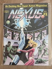 Nexus #1 Capital Comics 1981 Mike Baron & Steve Rude 1st Nexus picture