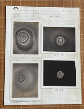 VINTAGE SPACE  HALLEY'S COMET ORIGINAL NASA POLAROID  PHOTO JPL MILKY WAY picture