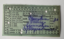 Vintage 1890s Pullman Palace Car Company Passenger's Check Ticket Railroad Train picture