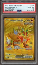 PSA 10 | Gouging Fire ex #214 Gem Mint Graded Card picture