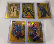 2026 Topps Marvel Chrome Cards Lot Yellow Refractors/275: Scarlet- Spider,... picture