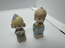 Precious Moments Tiny Metal Figures Enesco 1989 picture