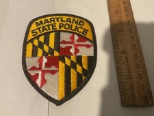 Maryland State Police collectable Patch Full Size and New picture