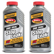 Bar's Leaks 1334 One Seal Stop Leak Automotive Additive 2 x 11 oz picture