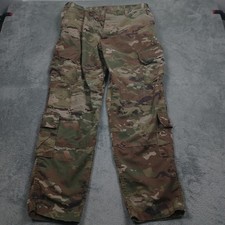 US Military Pants Mens Large Brown Camouflage Flame Resistant Modern Cargo picture