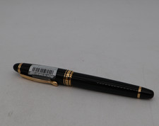 Discontinued Pilot Custom 98 Fountain Pen Black GoldPlated Fine Nib Vintage 1279 picture