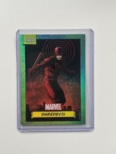 Daredevil /99 Green Refractor - 2024 Topps Chrome Marvel #30 picture