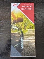 AAA Road Map-The Map of Kentucky and Tennessee - State Series - 2024 picture