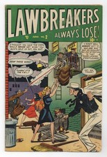 Lawbreakers Always Lose #2 GD 2.0 1948 Marvel picture
