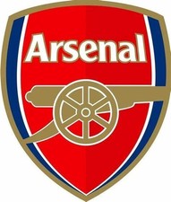 ARSENAL FOOTBALL SOCCER ENGLAND HOT ROD BIKER MOTORCYCLES   STICKER  4 in. picture
