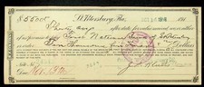 OCT 14 1918 $5500 PROMISSORY NOTE FROM FIRST NATIONAL BANK OF ST PETERSBURG-A-15 picture