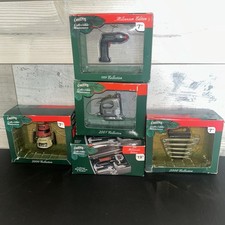 Vtg Craftsman Miniature Tool Box Ornament Lot Of 5 Power Tools Christmas Collect picture