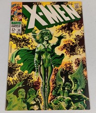 X-Men #50- Iconic Steranko cover and new Logo picture
