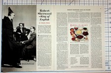 1949 Collier's Magazine Article Robert Sherwood Playwright King of England picture