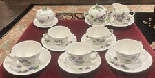  Lefton brand -  Sweet Violets Tea Set picture