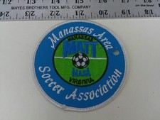 Vintage Manassas Area Soccer Association #2 Football Sports Related Patch BIS picture