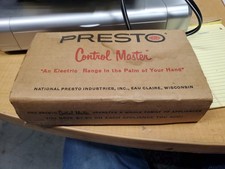 Vintage New Presto Control Master Model HC-1 Electrical Plug Fits 7 Appliances picture