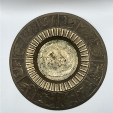 Zodiac  Brass  Ashtray Dish  Candle Holder Dish Lunar New Year Chinese picture