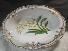 Spode Stafford Flowers Oval Aerides 9 3/4