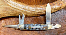 Winchester, Trademark, Made in USA., 4950 Scout, Camping, Utility Knife, 3 3/4