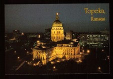 POSTCARD : KANSAS - TOPEKA KS - STATE CAPITOL BUILDING picture