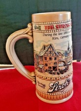 STROH'S HERITAGE SERIES II LARGE BEER MUG STEIN 7.5