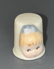 Vintage Little Girl Thimble picture
