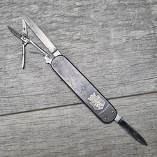 Vintage Kaufmann Solingen Germany Heidelberg Pocket Knife Scissors Multi Tool picture