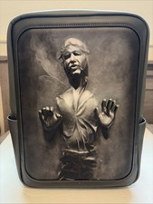Disney Loungefly Star Wars Return Of The Jedi Han Solo in Carbonite Backpack NWT picture