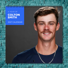 Colton Smith  2027 Wall Calendar 12 Month Celebrity Photo Fan Collectible picture