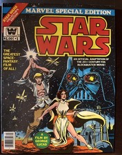 Star Wars Comic Book Marvel Special Edition #1 & #2 Oversized (1977) picture