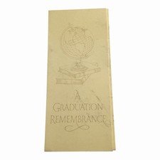 Vintage American Greetings 'A Graduation Remembrance' Card picture