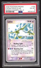 Pokemon Card - PSA 6 Latias 105/107 - Gold Star World Champs Promo - EX-MT picture
