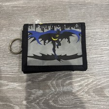 Vintage 1991 DC Batman Wallet w key ring RARE picture