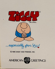 Vintage 1976, 1985 & 1989 American Greetings Ziggy Cards Get Well Birthday picture