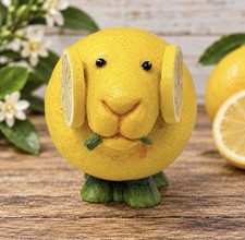 Enesco Home Grown Lemon Goat Anthropomorphic Vegetable Fruit Figure 2006 picture